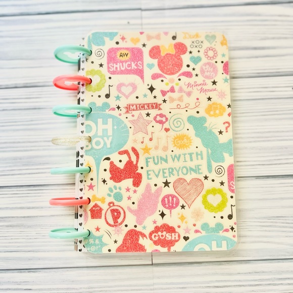 Happy planner mini size set monthly and weekly Layout Disney Mickey and Minnie - Picture 2 of 16